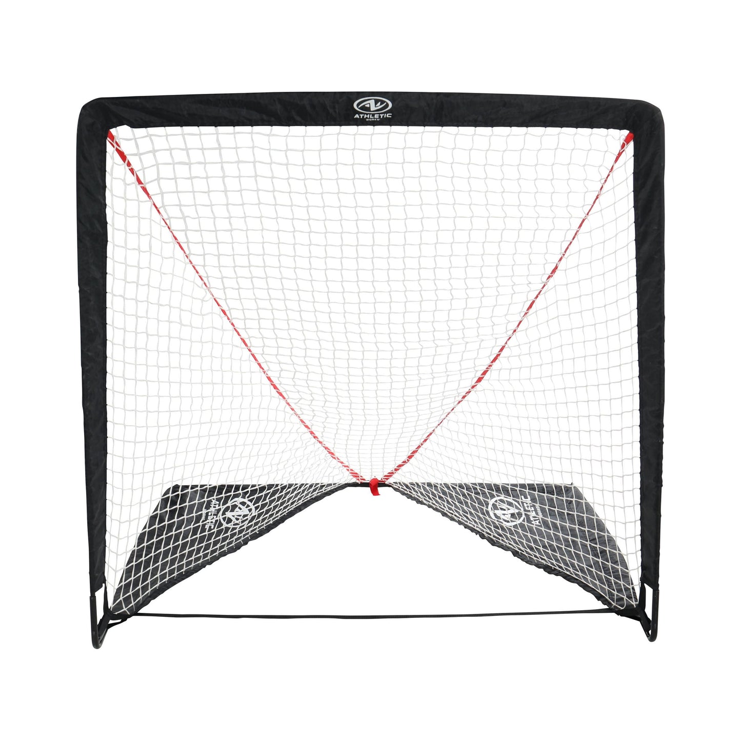 4 Ft X 4 Ft Portable Lacrosse Goal Net, Black