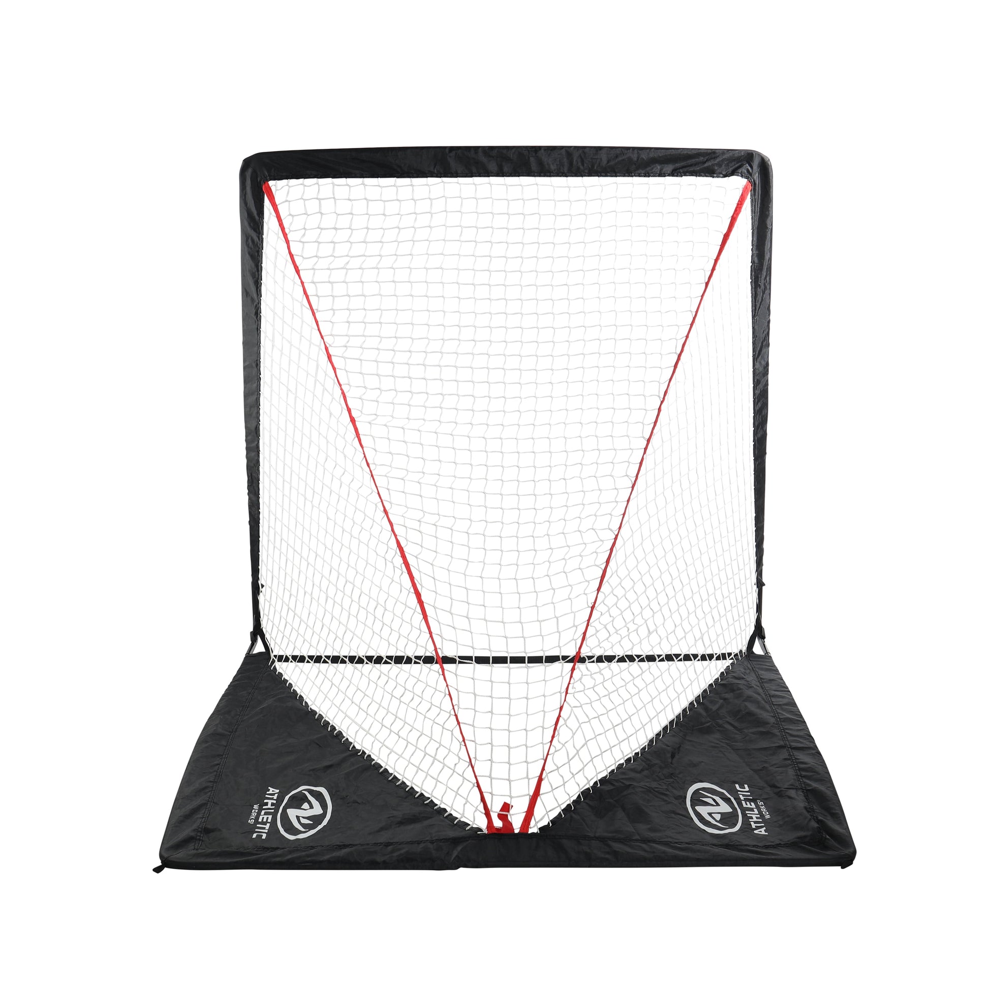 4 Ft X 4 Ft Portable Lacrosse Goal Net, Black