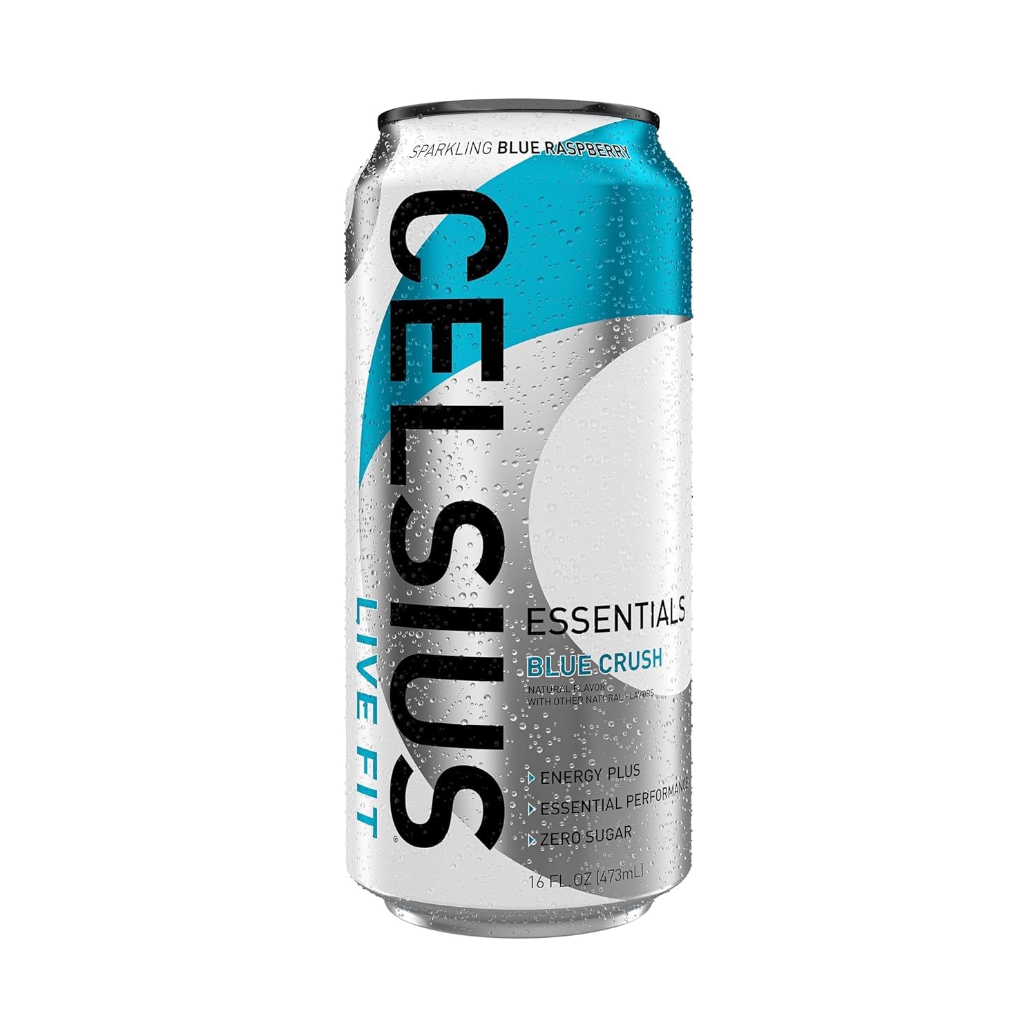 CELSIUS ESSENTIALS, Sparkling Fruit Burst, Performance Energy Drink 16 Fl Oz (Pa